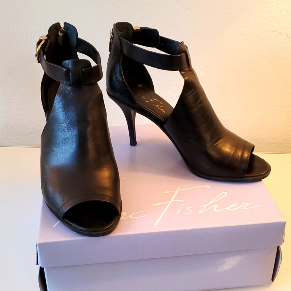 Marc Fisher open toe bootie